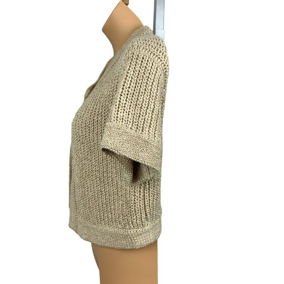 GO FISH CLOTHING Cable Knit Crop Sweater - Picture 3 of 4
